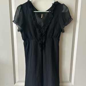 Black Vintage Free People Dress - Small